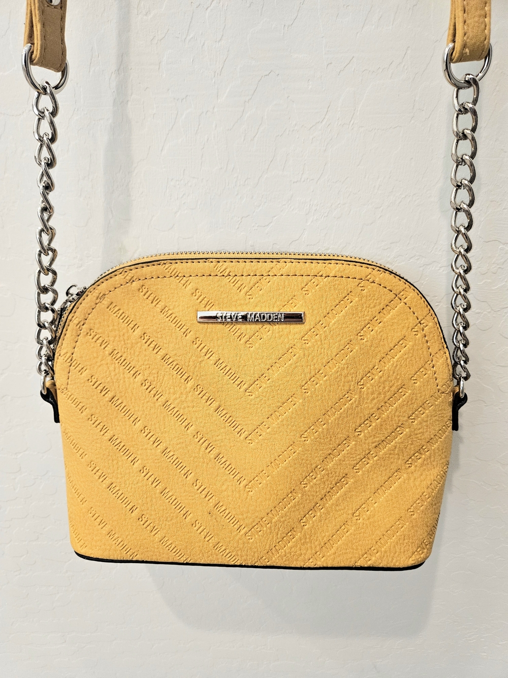 Steve Madden Mustard Yellow Crossbody Bag